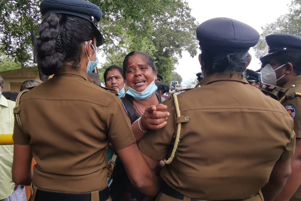 இலங்கை ஜனாதிபதியின் வருகைக்கு எதிராக போராட்டம் | Protest Against The President S Visit
