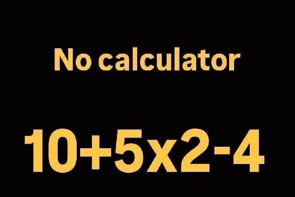 Brain Teaser Maths: கால்குலேட்டர் பயன்படுத்தாமல் இதற்கு விடை கூற முடியுமா? | Brain Teaser Can You Spot The Answer This Maths