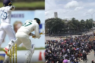 இலங்கை - அவுஸ்திரேலியா போட்டி! கிரிக்கெட் மைதானத்தில் புகுந்த போராட்டக்காரர்கள்.. ஏற்பட்ட பரபரப்பு