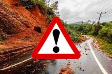මේ දිස්ත්‍රික්ක හයකට නායයෑමේ අනතුරු