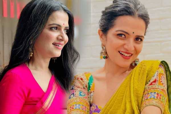 ட்ரெண்டிங் சேலையில் அசத்தும் தொகுப்பாளி டிடி! வைரலாகும் காணொளி | Ddneelakandan In Skin Color Saree Video Goes Viral