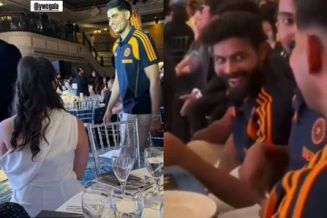 சாரா டெண்டுல்கரை சைட் அடித்த - சுப்மன் கில்!! கலாய்த்த ஜடேஜா...வைரல் வீடியோ..