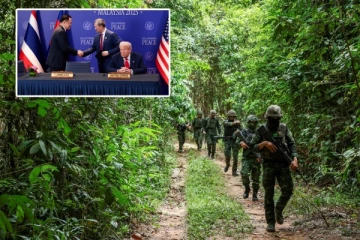 தாய்லாந்து - கம்போடியா இடையே வெடித்த எல்லை மோதல்: 3,85,000 மக்கள் வெளியேற்றம்