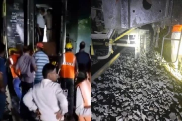 குறுக்கே வந்த மாடு; தடம் புரண்ட மின்சார ரயில் - மீண்டும் பகீர் சம்பவம்!