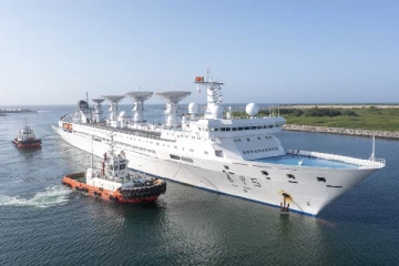 இலங்கையை வந்தடைந்த சீன கப்பல்: இந்திய கடற்பரப்பில் தீவிரமடையும் கண்காணிப்பு பணிகள்