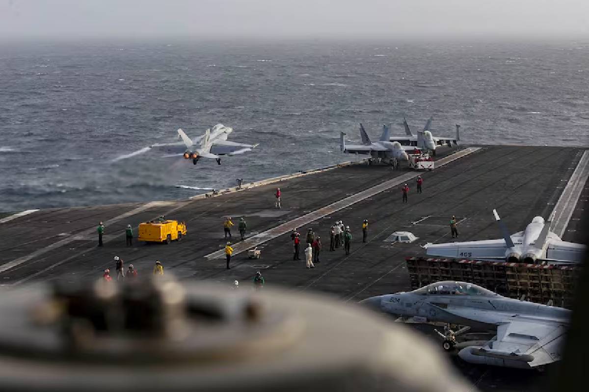 USS Abraham Lincoln கப்பல் 9 மாதங்களாக கடலில்..! வளைகுடா நோக்கி செல்லும் USS George Washington கப்பல் | Uss George Washington Replace Uss Abraham Lincoln