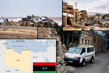 லிபியாவை தாக்கிய கோர புயல்: இரண்டாயிரம் பேர் பலி