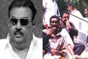 சிவாஜி கணேசன் அவர்களின் இறுதி ஊர்வலத்தில் தனி ஆளாக சிங்கமாக சீறிய விஜயகாந்த்- வைரல் வீடியோ