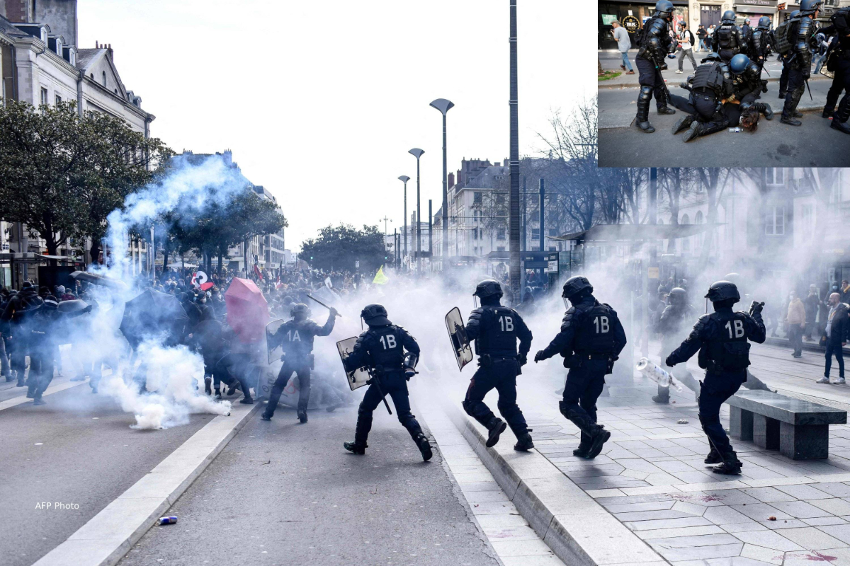 Cops prepare for chaos of france, morocco match