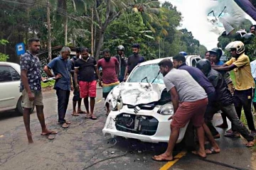 திஸ்ஸ - மாத்தறை பிரதான வீதியில் கோர விபத்து