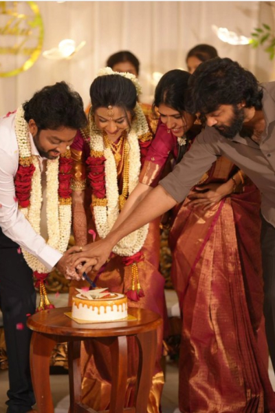 Cwc புகழ் ராஜு ஜெயமோகன் வீட்டில் விசேஷம்.. வைரலாகும் போட்டோ | Marriage Celebration In Cwc Fame Raju Home