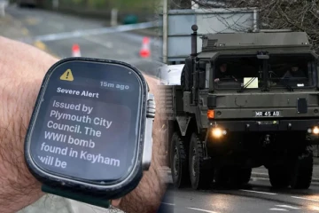 பிரித்தானிய நகரமொன்றிலிருந்து 10,000 பேரை வெளியேற்றிய ராணுவம்: திகிலுடன் காத்திருந்த மக்கள்...