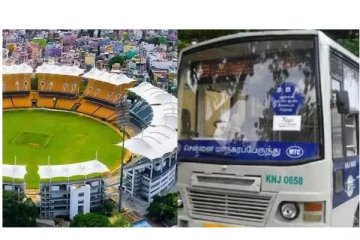 கடைசி ஒரு நாள் போட்டி - சேப்பாக்கம் வரும் ரசிகர்களுக்கு இலவச மினிபஸ் வசதி...!