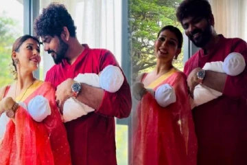 குழந்தைகளுடன் தல தீபாவளிக் கொண்டாடும் நயன்தாரா