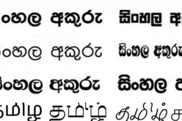 සිංහල අකුරු” සහ “දෙමළ අකුරු” ජනපතිට.. දුන්නෙ ඇයි