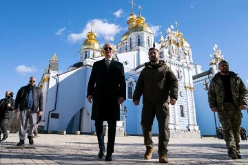 ஒட்டுமொத்த உலகமும் துணை நிற்கிறது: உக்ரைனில் ஜோ பைடன் ஆவேசம்