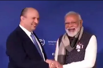 வாய்விட்டு சிரித்த பிரதமர் மோடி! இஸ்ரேல் பிரதமர் கூறியது என்ன? வைரலாகும் வீடியோ