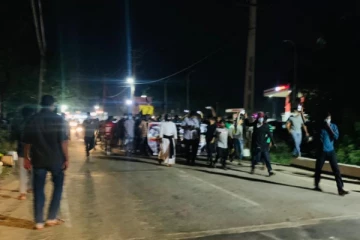 விண்ணதிரும் கோசத்துடன் பொத்துவில் தொடக்கம் பொலிகண்டி போராட்டம் தமிழ்த் தேசத்தின் தலைநகரம் திருகோணமலையில்