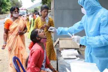 தமிழகத்தில்  ஒரே நாளில் 1819 பேருக்கு கொரோனா தொற்று!