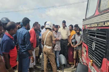 சிறுவனுக்கு எமனான இ.போ.ச பேருந்து ; பொலிஸாரின் பிடியில் சாரதி