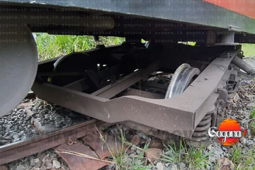 උඩරට දුම්රිය මාර්ගයේ පීලි පැනීමක්