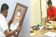 சென்னை தலைமைச் செயலகத்தில் இருந்து வெளியேறும் திமுக ;புகைப்படங்கள் அகற்றம்