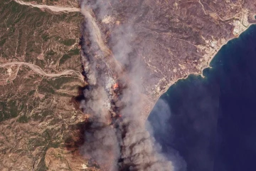 ஐரோப்பிய நாடுகளில் வேகமாக பரவும் காட்டுத் தீ: 40இற்கும் அதிகமானோர் உயிரிழப்பு (Photos)