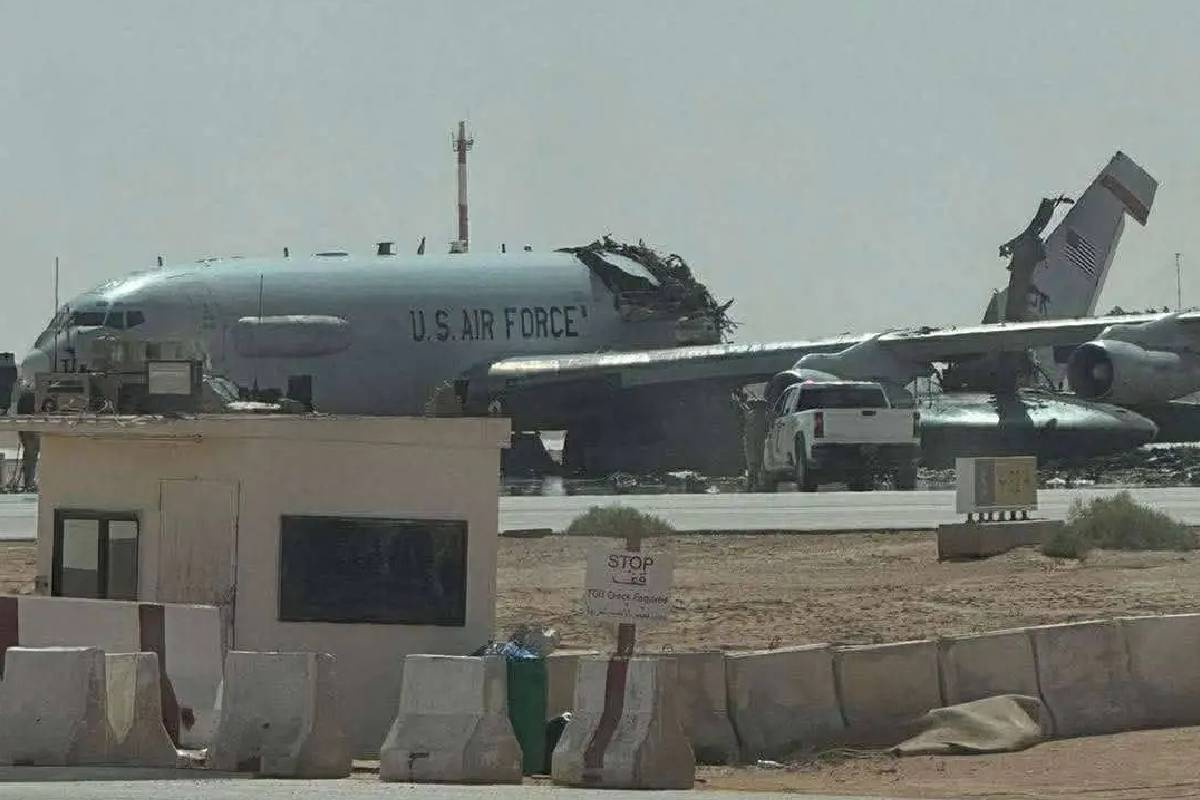 ஈரான் தாக்குதலில் நொறுங்கிப் போன அமெரிக்க போர் விமானங்கள்: வெளியானப் புகைப்படங்களால் அதிர்ச்சி | Iran Destroyed Us Air Force Planes