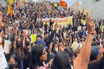 அவுஸ்திரேலியாவில் கோட்டாபய மற்றும் அரசாங்கத்திற்கு எதிராக மிகப் பெரிய ஆர்ப்பாட்டம் (Photos)