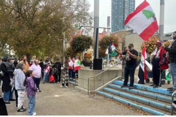 லெபனான் மக்களுக்கு ஆதரவு வெளியிட்ட கனடிய மக்கள்