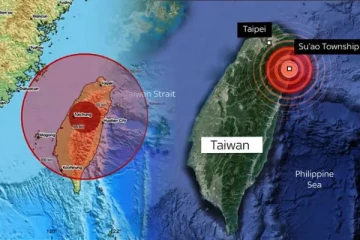 தாய்வானில் 6.3 ரிக்டர் நிலநடுக்கம்...! தொடரும் அதிர்வுகளால் அச்சத்தில் மக்கள்