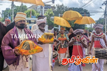 யாழ்.நாகவிகாரையின் வருடாந்த வஸ்திர தானம்