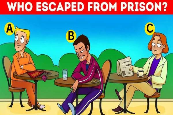 IQ Test: சிறையிலிருந்து தப்பித்தவர் யார்? 5 வினாடிகளில் புதிரைத் தீர்த்து மக்களை காப்பாத்துங்க | Brain Teaser Iq Test Spot Who Escaped From Prison