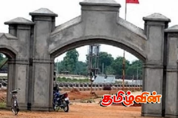 யாழ். உடுத்துறை மாவீரர் துயிலுமில்லத்திலும் வெள்ள நீர்