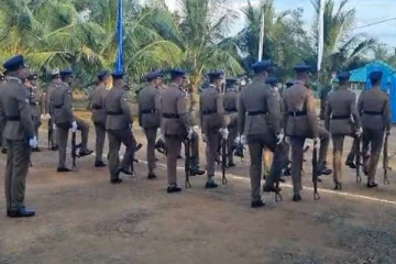 புதுக்குடியிருப்பு பொலிஸ் நிலையத்தில் பரிசோதனை நடவடிக்கை