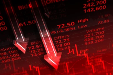 කොටස් වෙළදපොල විශාල පහත වැටීමක්...