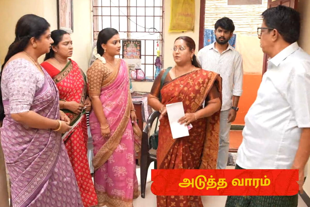 முத்து தலையில் இடியை இறக்கிய சிந்தாமணி.. அதிர்ச்சியில் அண்ணாமலை குடும்பம்.. சிறகடிக்க ஆசை சீரியலில் அடுத்த வாரம் நடக்கப்போவது இதுதான் | Sinthamani Master Plan Shocks Annamalai Family