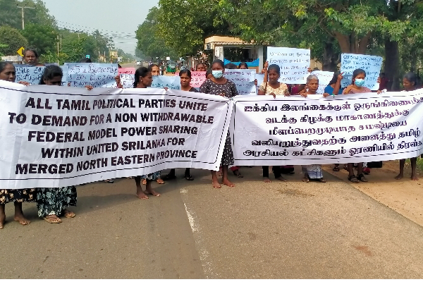 வடக்கு - கிழக்கு பகுதியில் முன்னெடுக்கப்பட்டுள்ள கவனயீர்ப்பு போராட்டங்கள் (video) | In The North East The Struggle Various Reasons