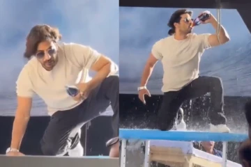 ஷாருக்கானுக்கு பதிலாக நடிக்கும் அவரது டூப்.. இணையத்தில் வைரலாகும் வீடியோ