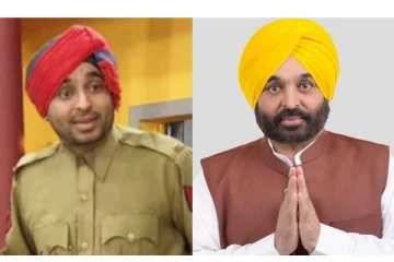 அன்று காமெடி நடிகர் - இன்று பஞ்சாப் மாநில முதல்வராக பக்வந்த் மான்