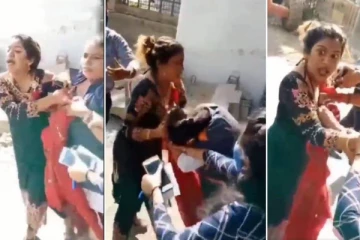 முகக் கவசம் அணியாததற்காக அபராதம் செலுத்தும்படி கேட்ட மாநகராட்சி ஊழியரிடம் பெண் வெறிச்செயல்! வெளியான வீடியோ