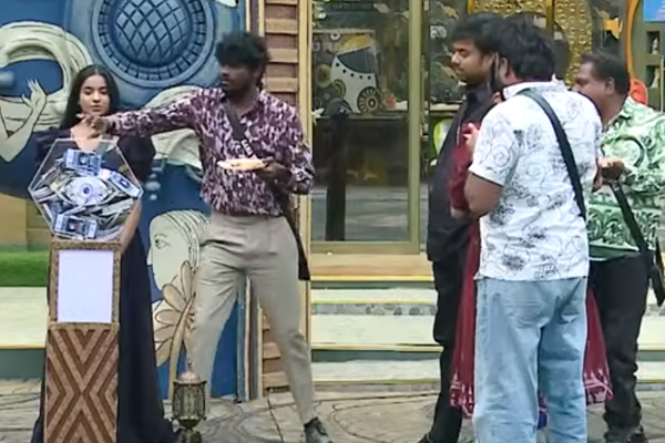 பணப்பெட்டியுடன் வந்த கானா வினோத்... மனைவி என்ன சொல்லியிருக்கிறார்னு தெரியுமா? | Gana Vinoth Take Money Box Wife Insta Story Viral