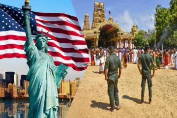 அமெரிக்காவில் இருந்து யாழ் சென்றவரை தடுத்து நிறுத்திய இராணுவம்