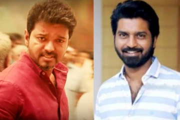 தளபதி விஜய்யுடன், தொகுப்பாளர் மா கா பா எடுத்துகொண்ட புகைப்படம் - அட, இந்த சந்திப்பு எப்போ நடந்துச்சு