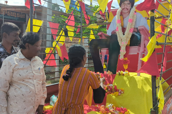 மாங்குளத்தில் ஆரம்பமான இரண்டாம் நாள் திலீபனின் எழுச்சி ஊர்தி பயணம் (படங்கள்) | Dilepan S Chariot Journey Starting Mangulam