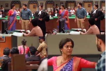 நீதிமன்றத்தில் பாரதியை கத்தியால் குத்திய கண்ணம்மா: புதிய கண்ணம்மா வெளியிட்ட பரபரப்பான காட்சி