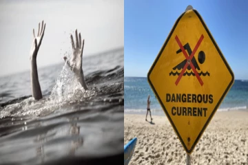 கடலில் குளிக்கச்சென்ற தாத்தாவும் பேரனும் சடலங்களாக மீட்பு