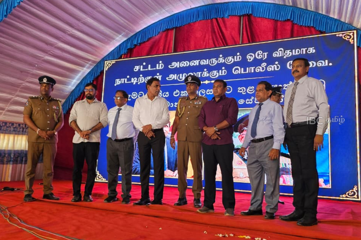 யாழ். கோப்பாய் காவல் நிலையத்தை திறந்து வைத்த பிரியந்த வீரசூரிய | Inaugurates The New Jaffna Kopai Police Station