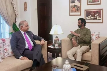 இந்திய உயர்ஸ்தானிகரை சந்தித்த ஜீவன் தொண்டமான்