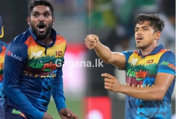වනිදු පසුපසට - ICC ශ්‍රීනි ගත කිරීම් වලින් වනිදුට හා මහීෂ් ට ලැබුණු අලුත්ම තැන්..